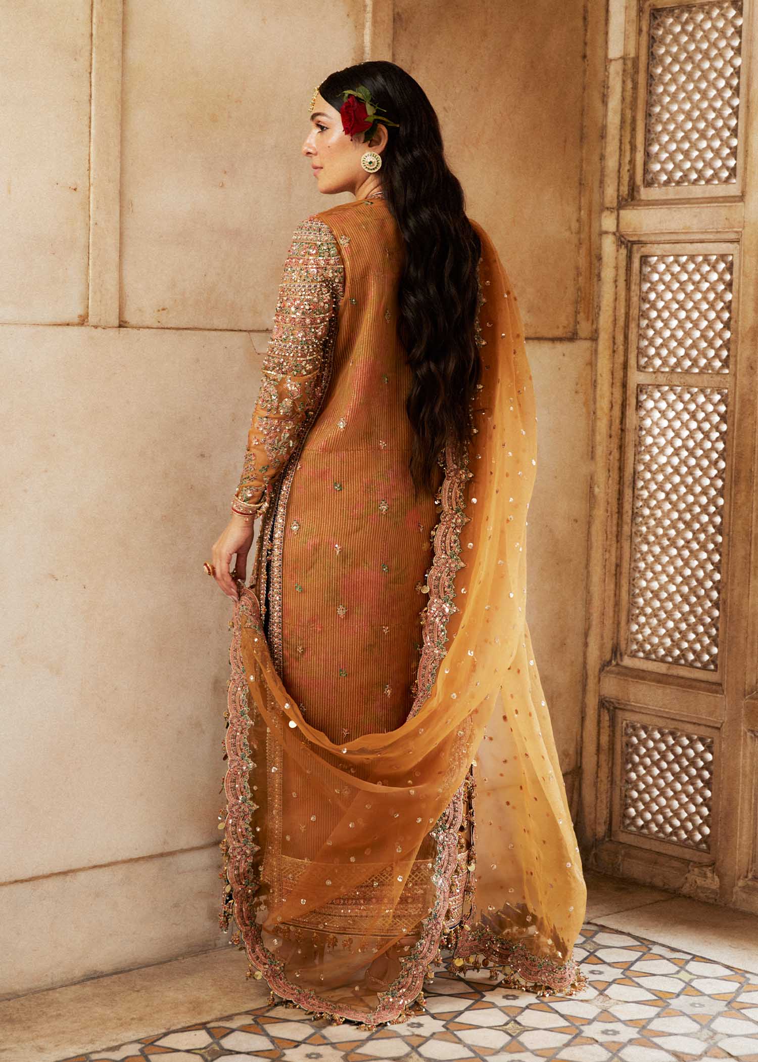 Hussain Rehar | Luxury Festive FW/24 | Zareena - Wedding Dress - Maria Faisal