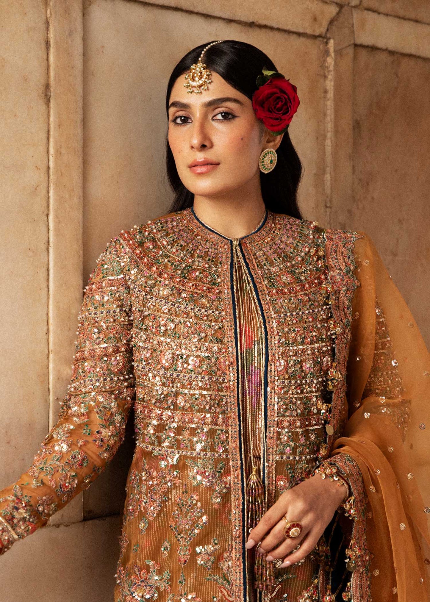 Hussain Rehar | Luxury Festive FW/24 | Zareena - Wedding Dress - Maria Faisal