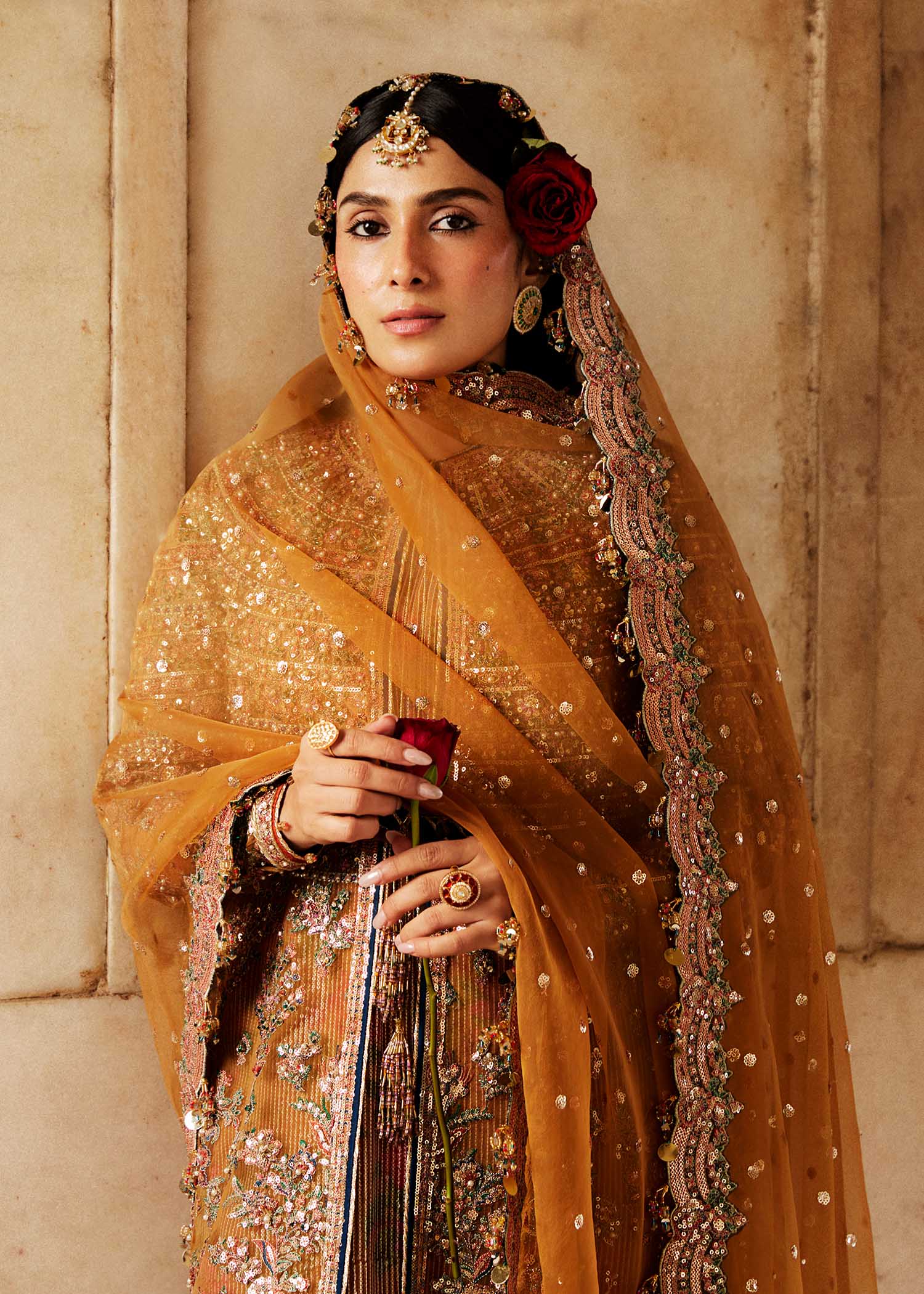 Hussain Rehar | Luxury Festive FW/24 | Zareena - Wedding Dress - Maria Faisal