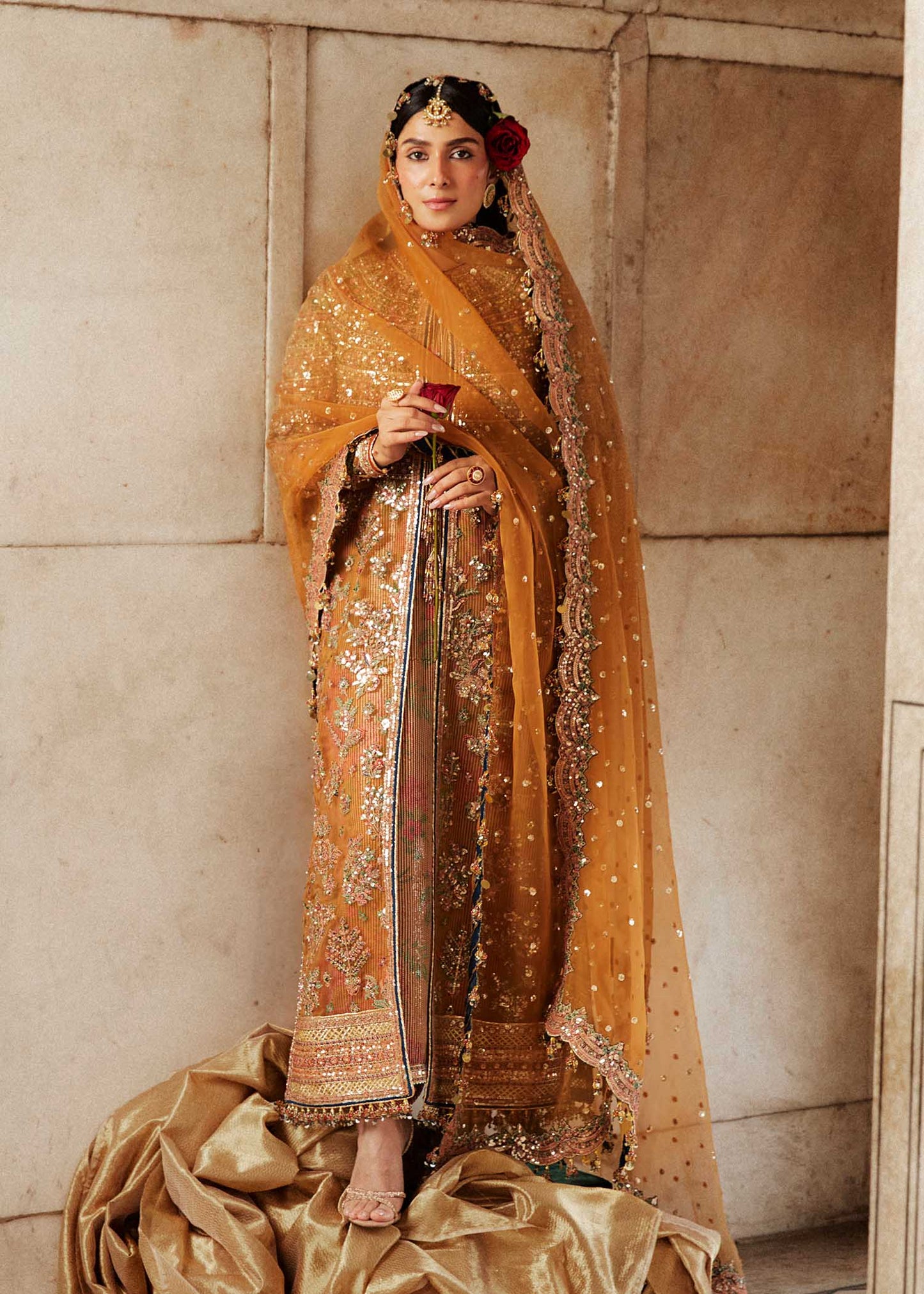 Hussain Rehar | Luxury Festive FW/24 | Zareena - Wedding Dress - Maria Faisal