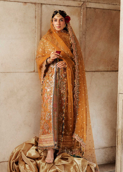 Hussain Rehar | Luxury Festive FW/24 | Zareena - Wedding Dress - Maria Faisal