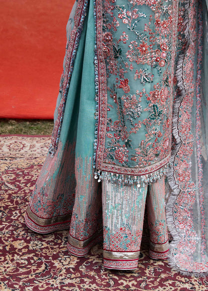Hussain Rehar | Luxury Festive FW/24 | Saleen - Wedding Dress - Maria Faisal