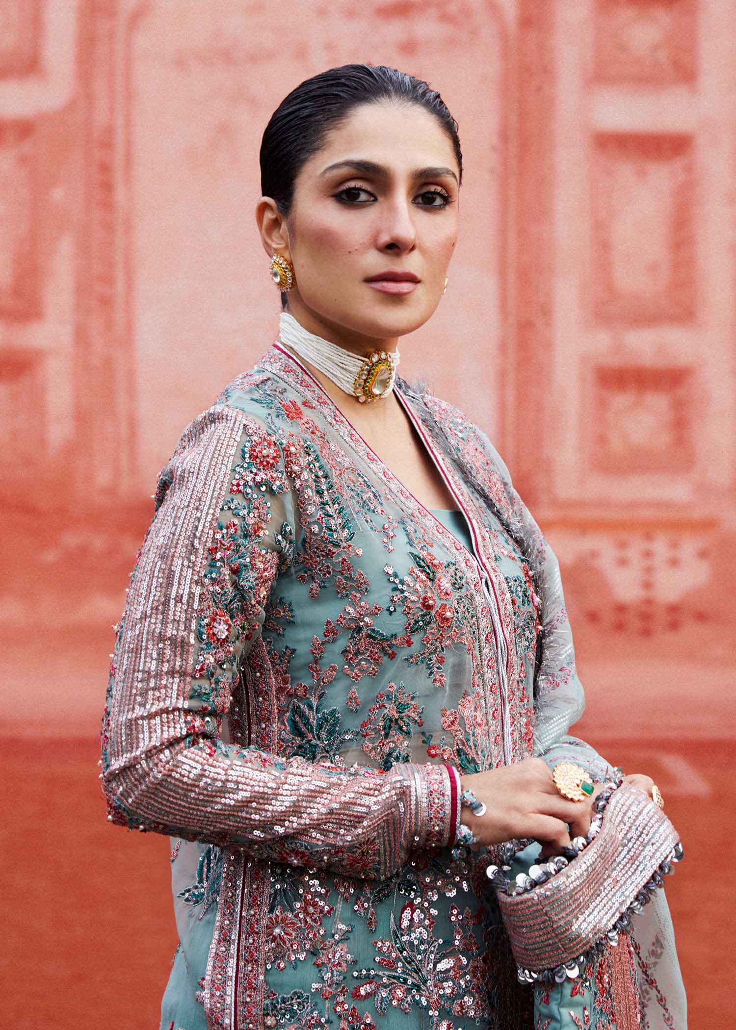 Hussain Rehar | Luxury Festive FW/24 | Saleen - Wedding Dress - Maria Faisal