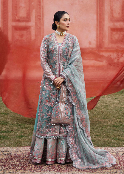 Hussain Rehar | Luxury Festive FW/24 | Saleen - Wedding Dress - Maria Faisal