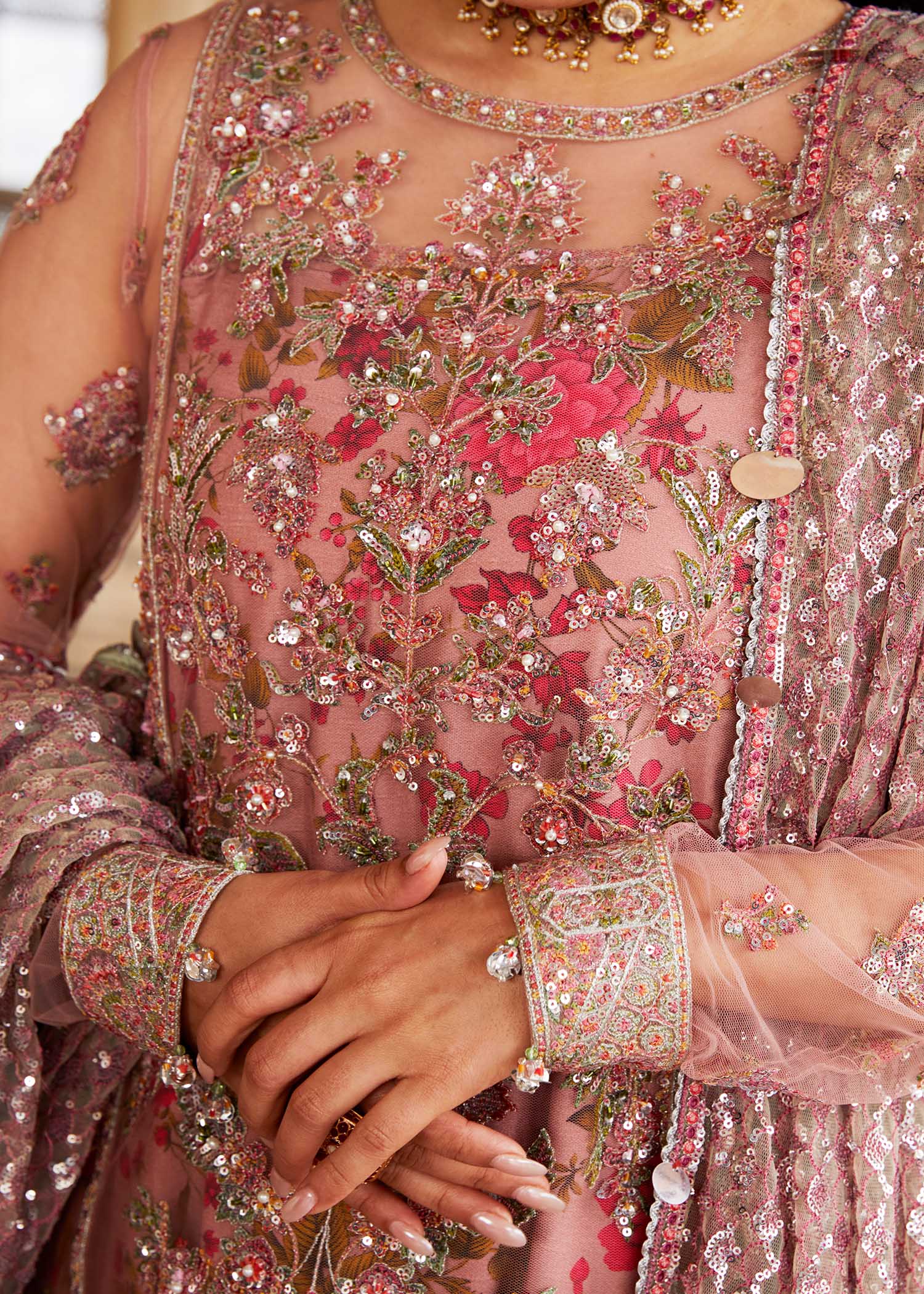 Hussain Rehar | Luxury Festive FW/24 | Sham - Wedding Dress - Maria Faisal