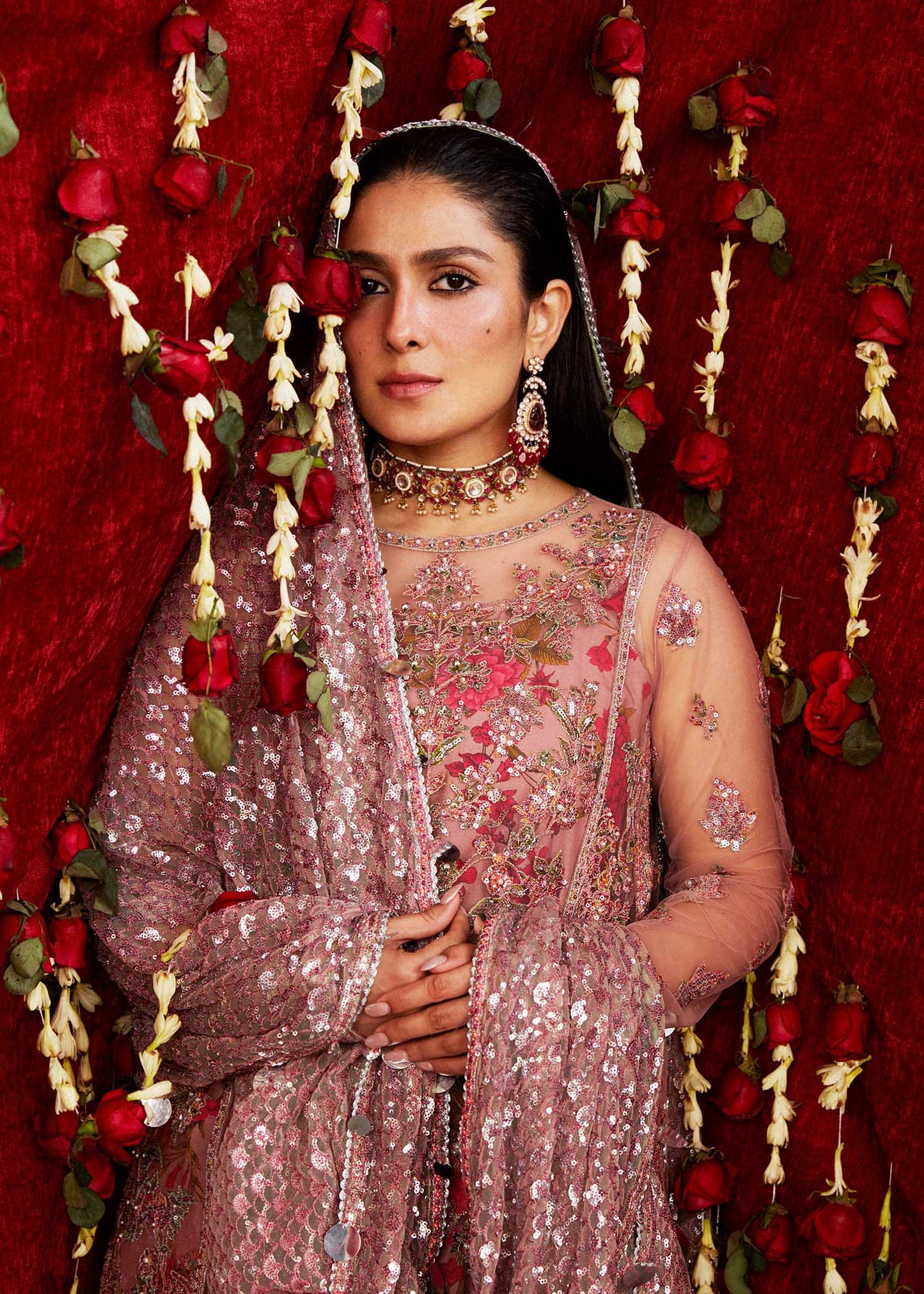 Hussain Rehar | Luxury Festive FW/24 | Sham - Wedding Dress - Maria Faisal