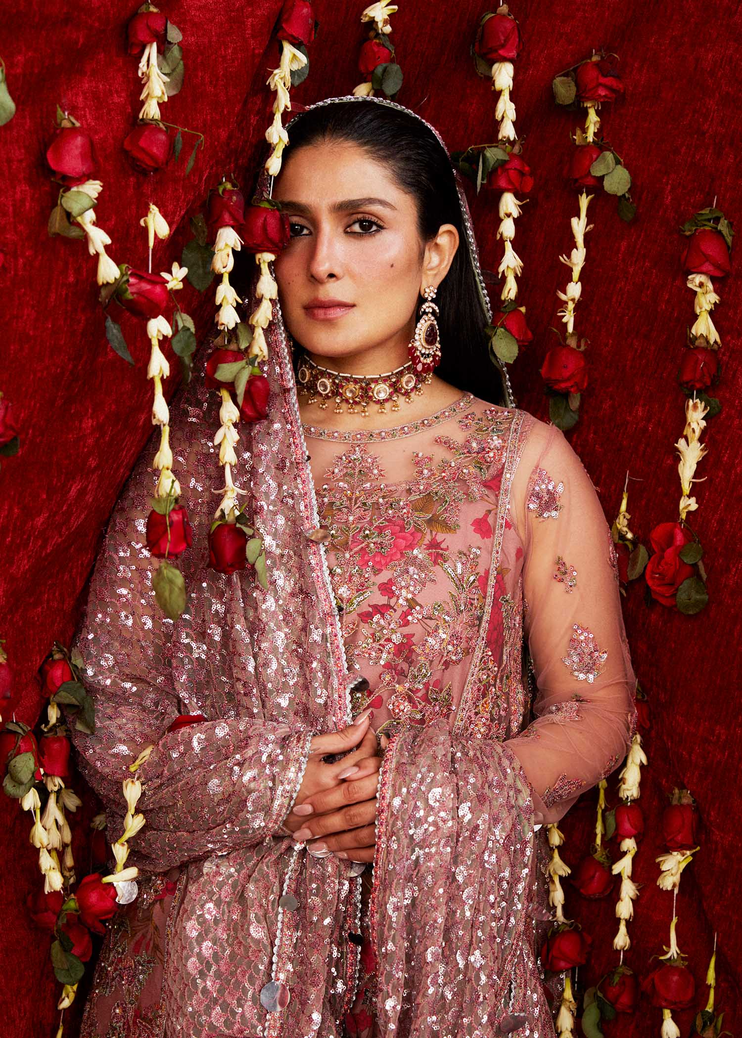 Hussain Rehar | Luxury Festive FW/24 | Sham - Wedding Dress - Maria Faisal