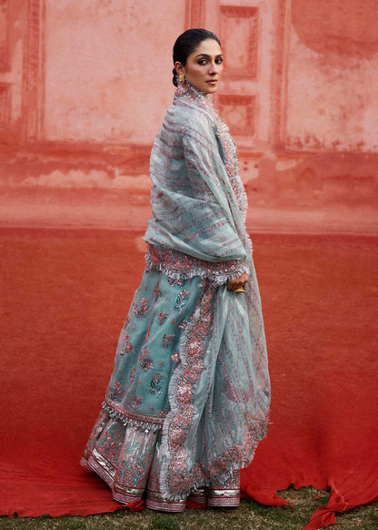 Hussain Rehar | Luxury Festive FW/24 | Saleen - Wedding Dress - Maria Faisal