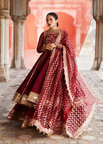 Hussain Rehar | Luxury Festive FW/24 | Kalak - Wedding Dress - Maria Faisal