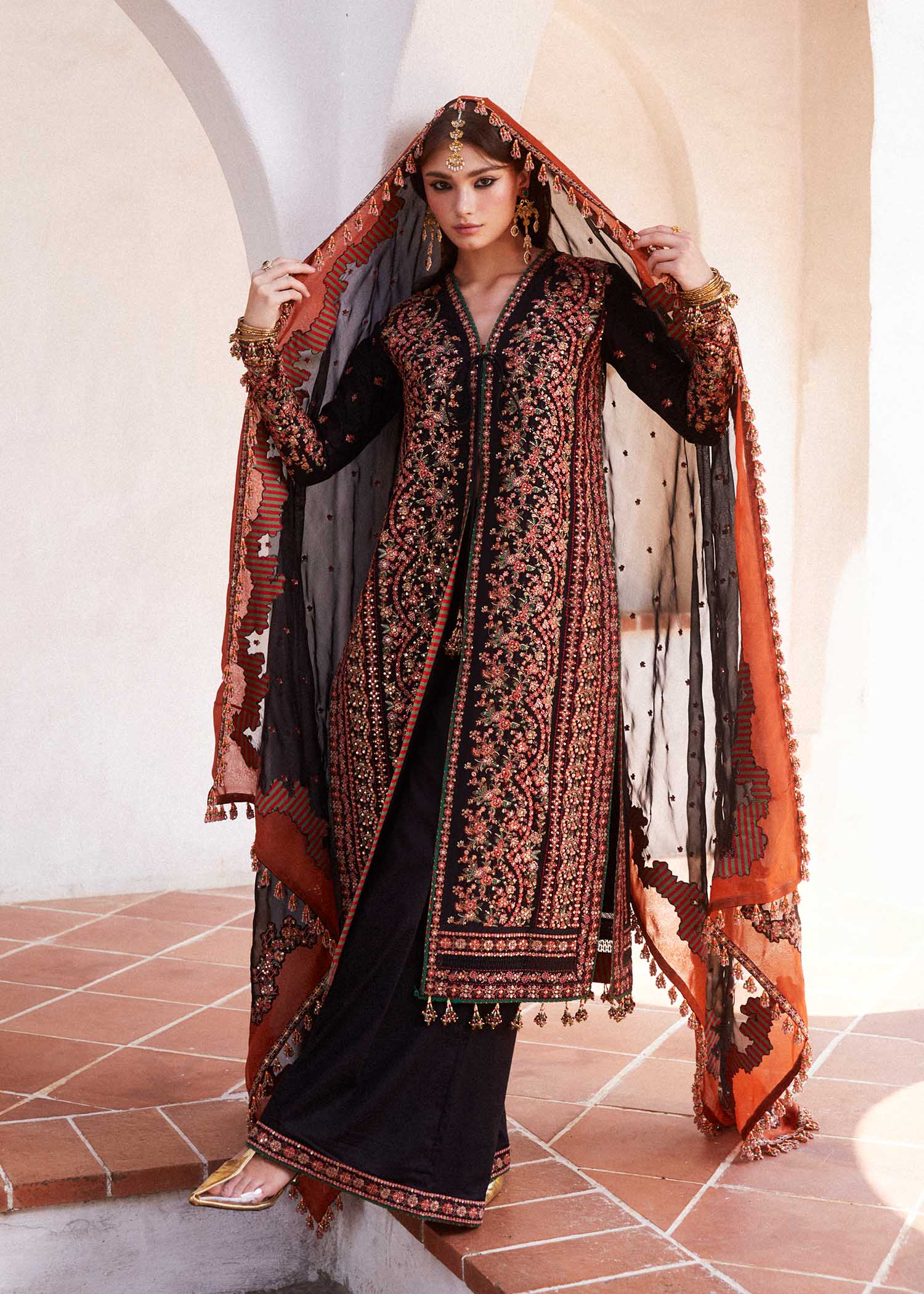 Hussain Rehar | Eid Luxury Lawn SS/24 | Sifouna - Waniyas