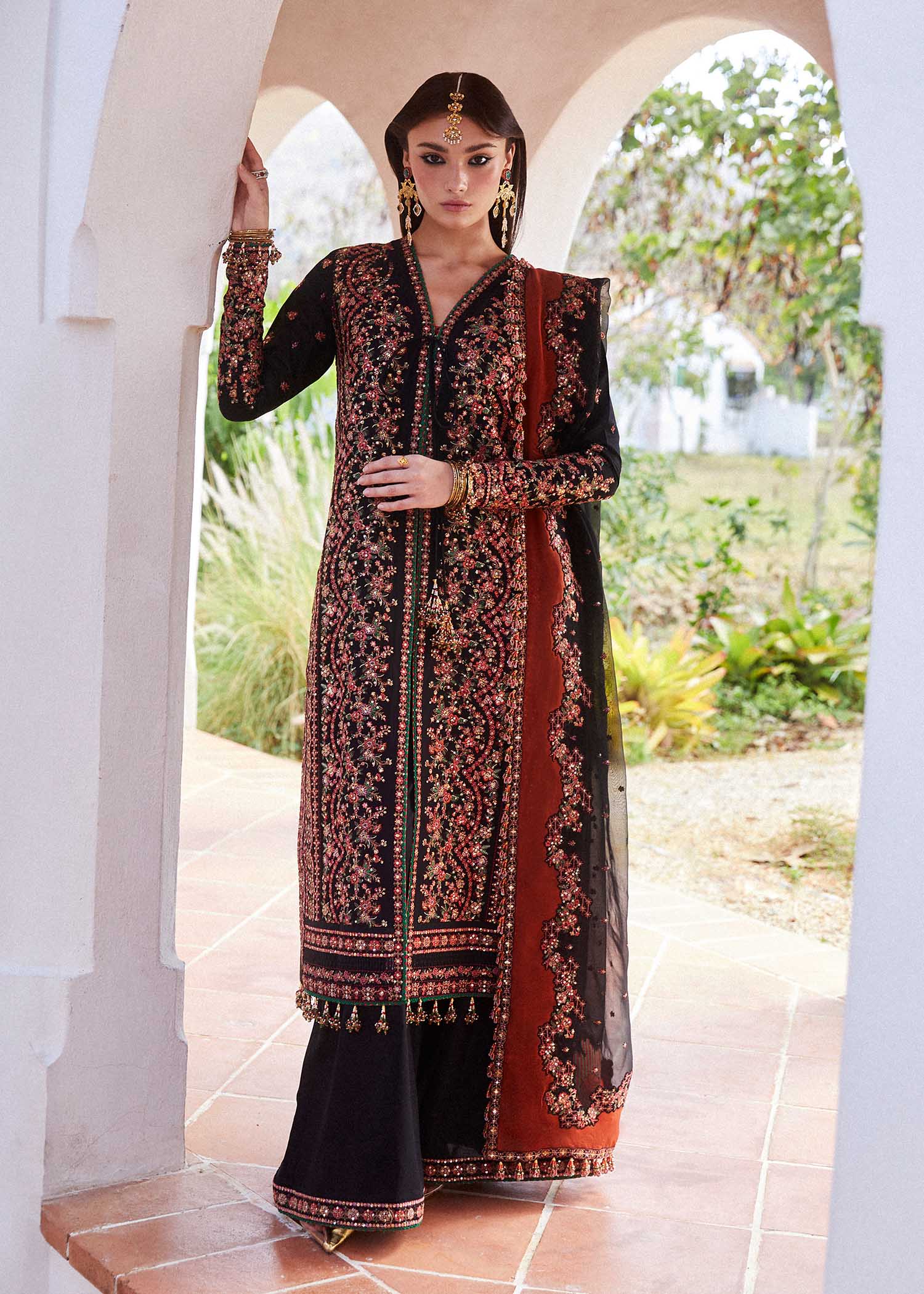 Hussain Rehar | Eid Luxury Lawn SS/24 | Sifouna - Waniyas