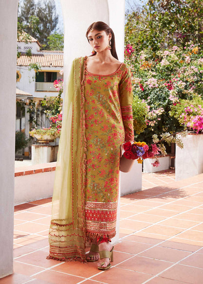 Hussain Rehar | Eid Luxury Lawn SS/24 | Sorbet - Waniyas