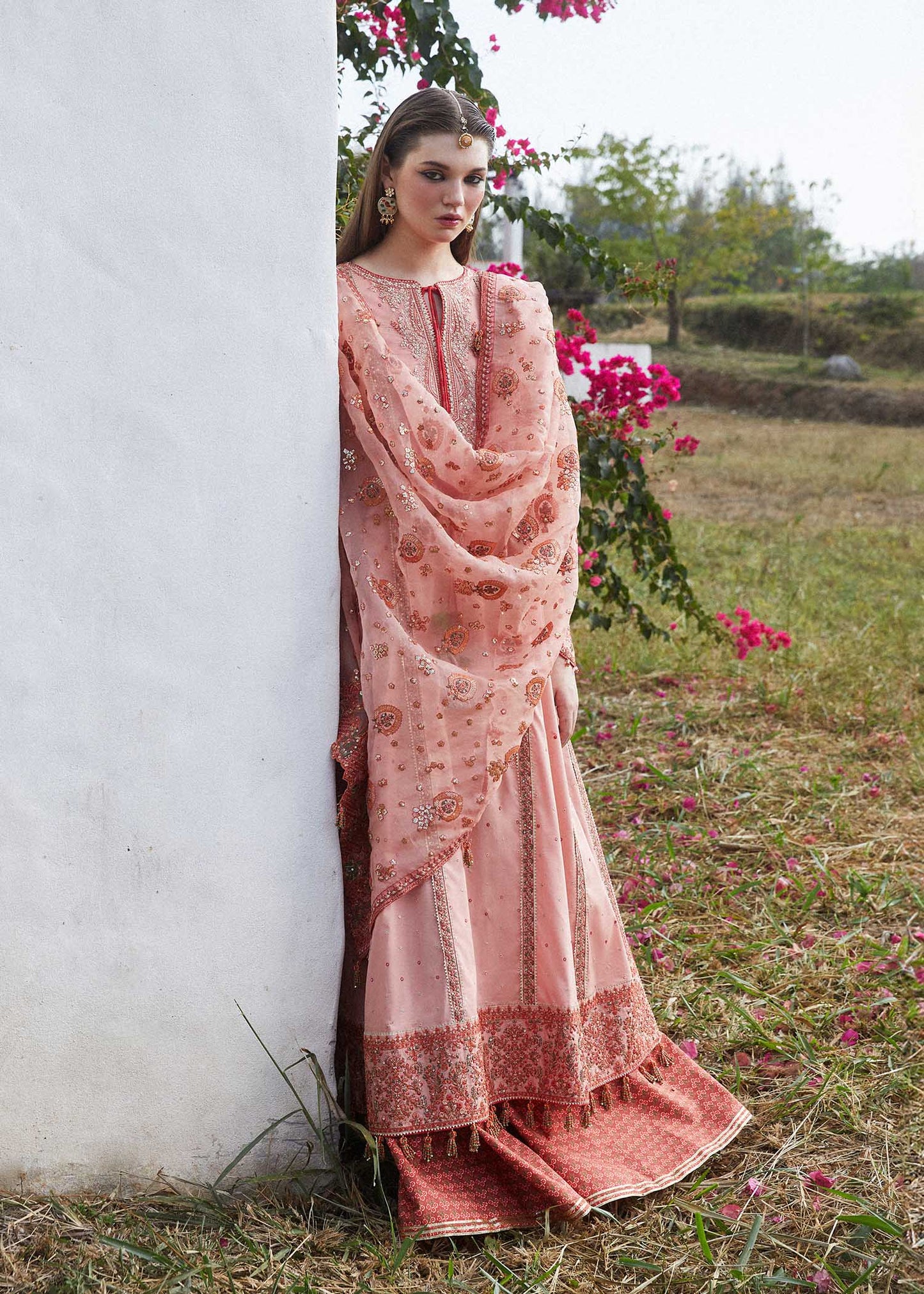 Hussain Rehar | Eid Luxury Lawn SS/24 | Nayra - Waniyas