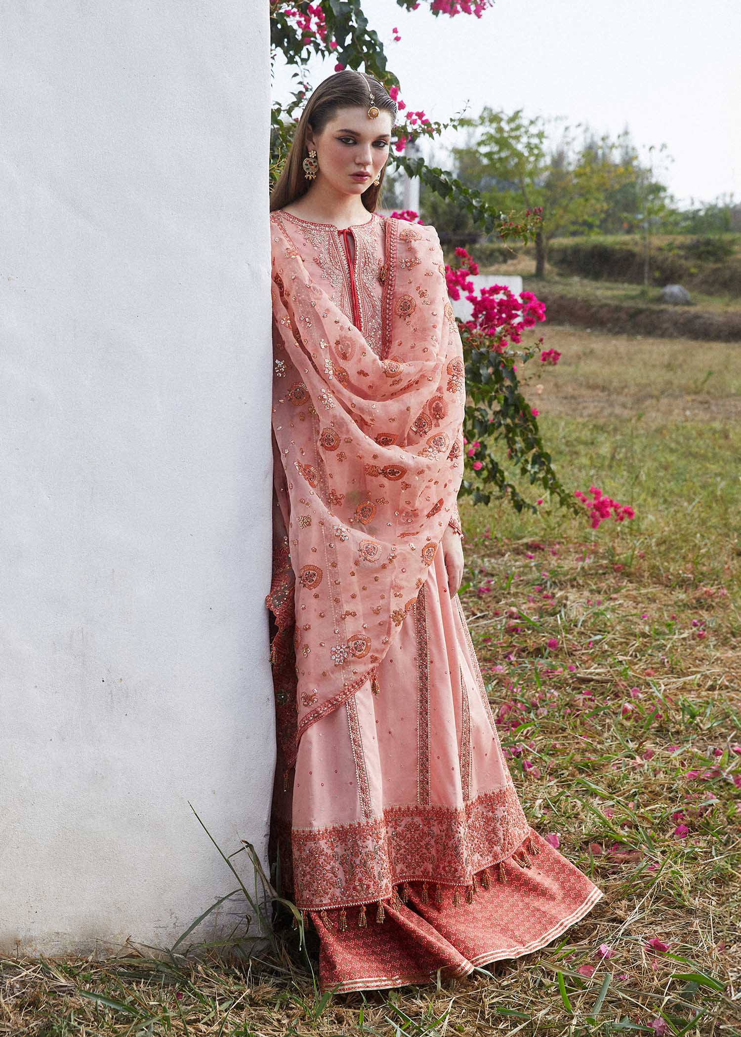 Hussain Rehar | Eid Luxury Lawn SS/24 | Nayra - Waniyas