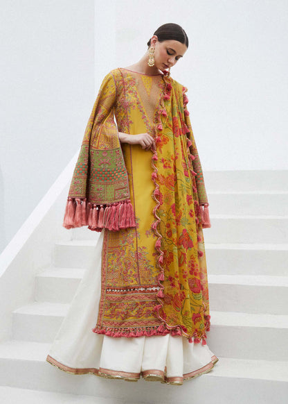 Hussain Rehar | Eid Luxury Lawn SS/24 | EUPHORIA - Waniyas