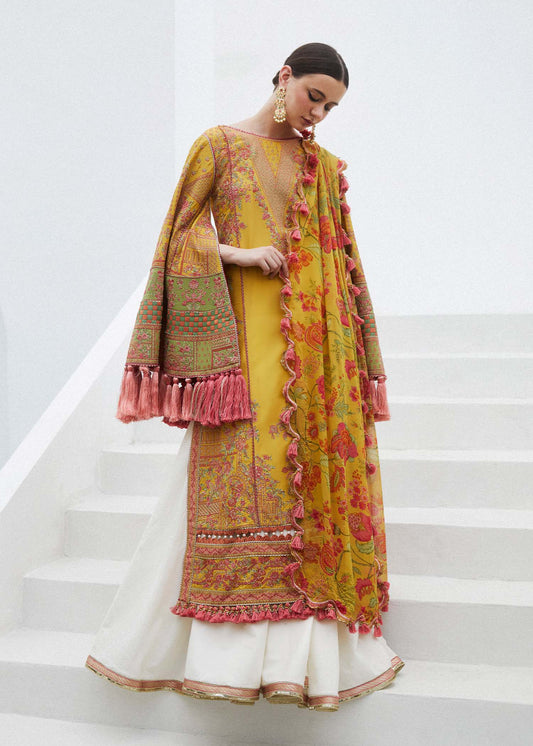 Hussain Rehar | Eid Luxury Lawn SS/24 | EUPHORIA - Waniyas