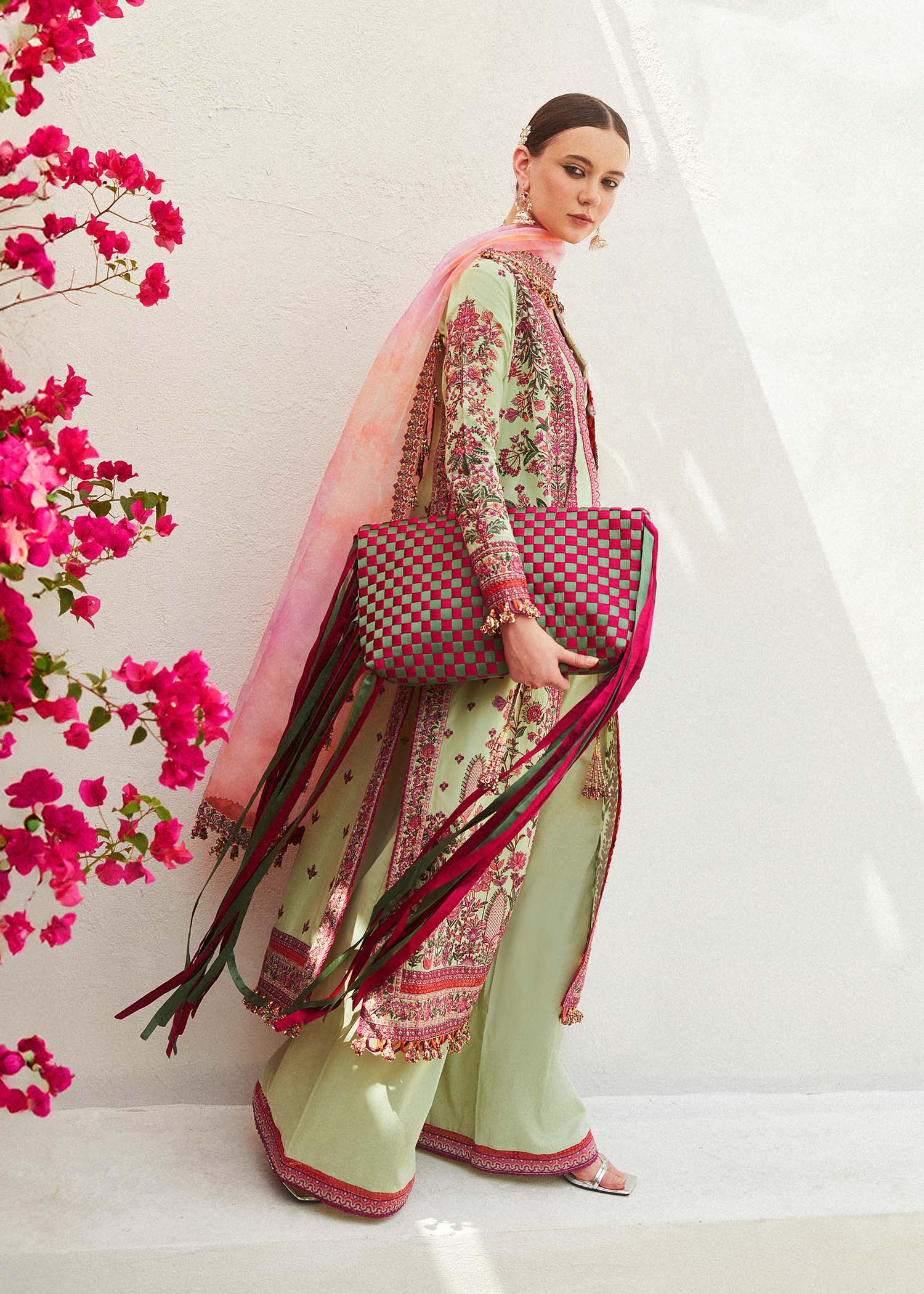 Hussain Rehar | Eid Luxury Lawn SS/24 | Eira - Waniyas