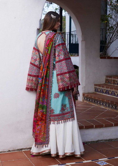 Hussain Rehar | Eid Luxury Lawn SS/24 | Floret - Waniyas