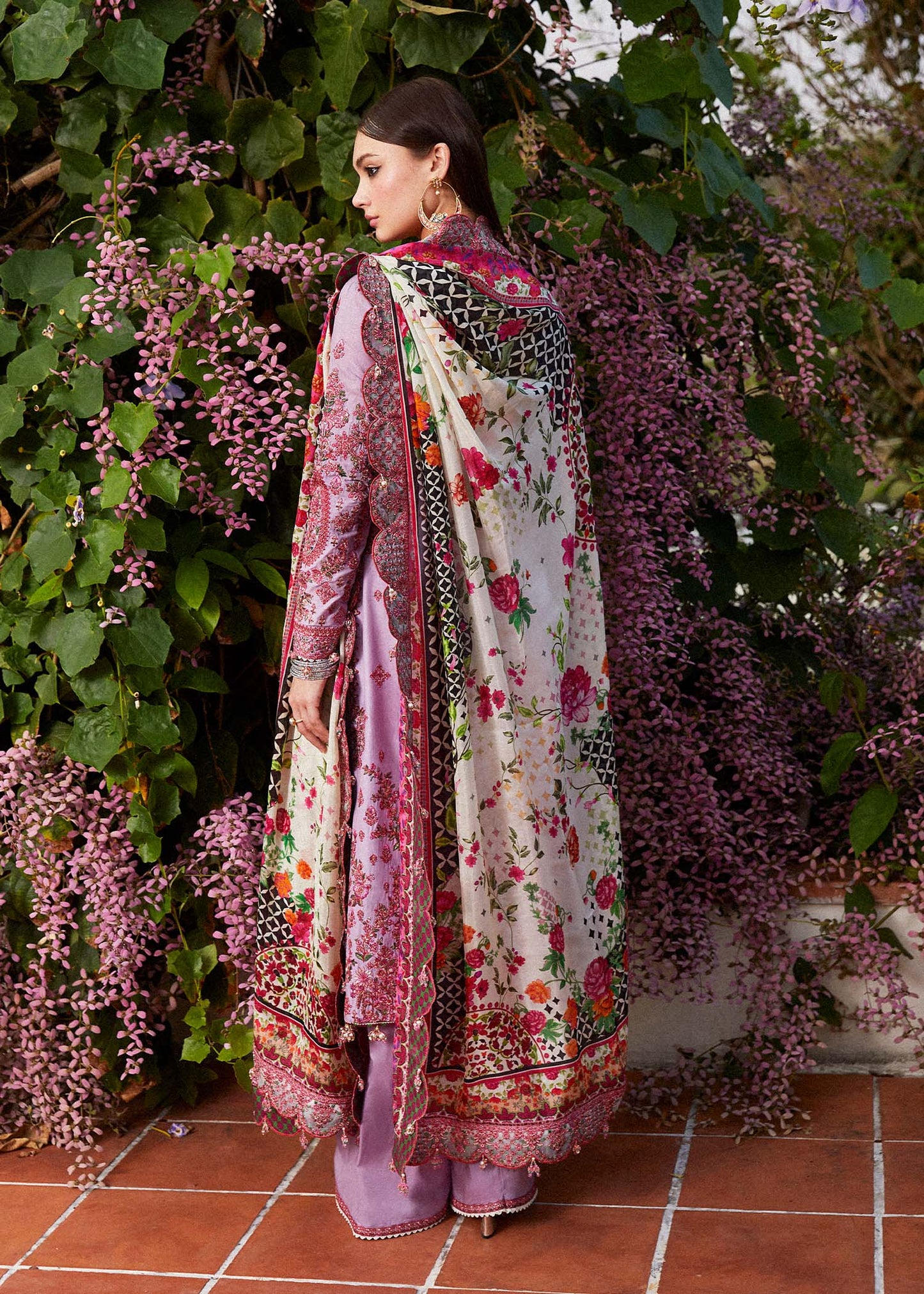 Hussain Rehar | Eid Luxury Lawn SS/24 | Ayzel - Waniyas