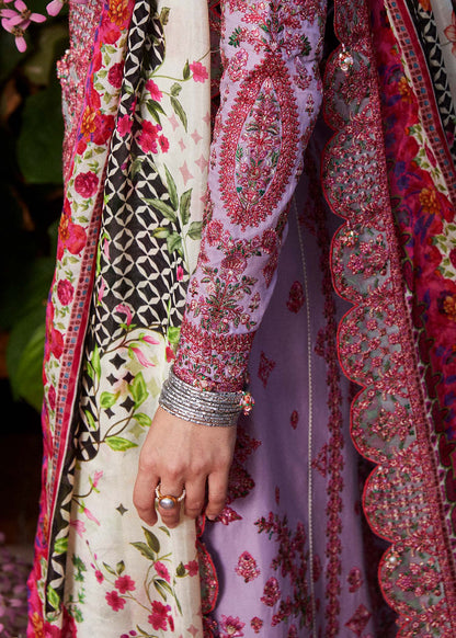 Hussain Rehar | Eid Luxury Lawn SS/24 | Ayzel - Waniyas