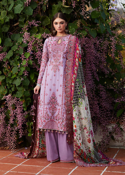 Hussain Rehar | Eid Luxury Lawn SS/24 | Ayzel - Waniyas