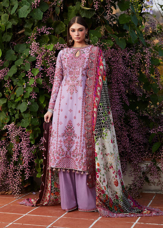 Hussain Rehar | Eid Luxury Lawn SS/24 | Ayzel - Waniyas