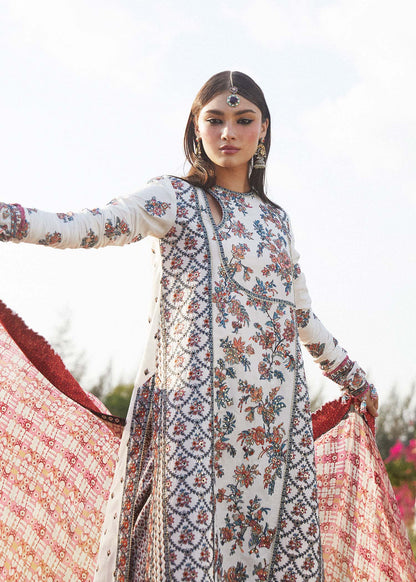 Hussain Rehar | Eid Luxury Lawn SS/24 | Elara - Waniyas