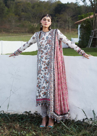 Hussain Rehar | Eid Luxury Lawn SS/24 | Elara - Waniyas