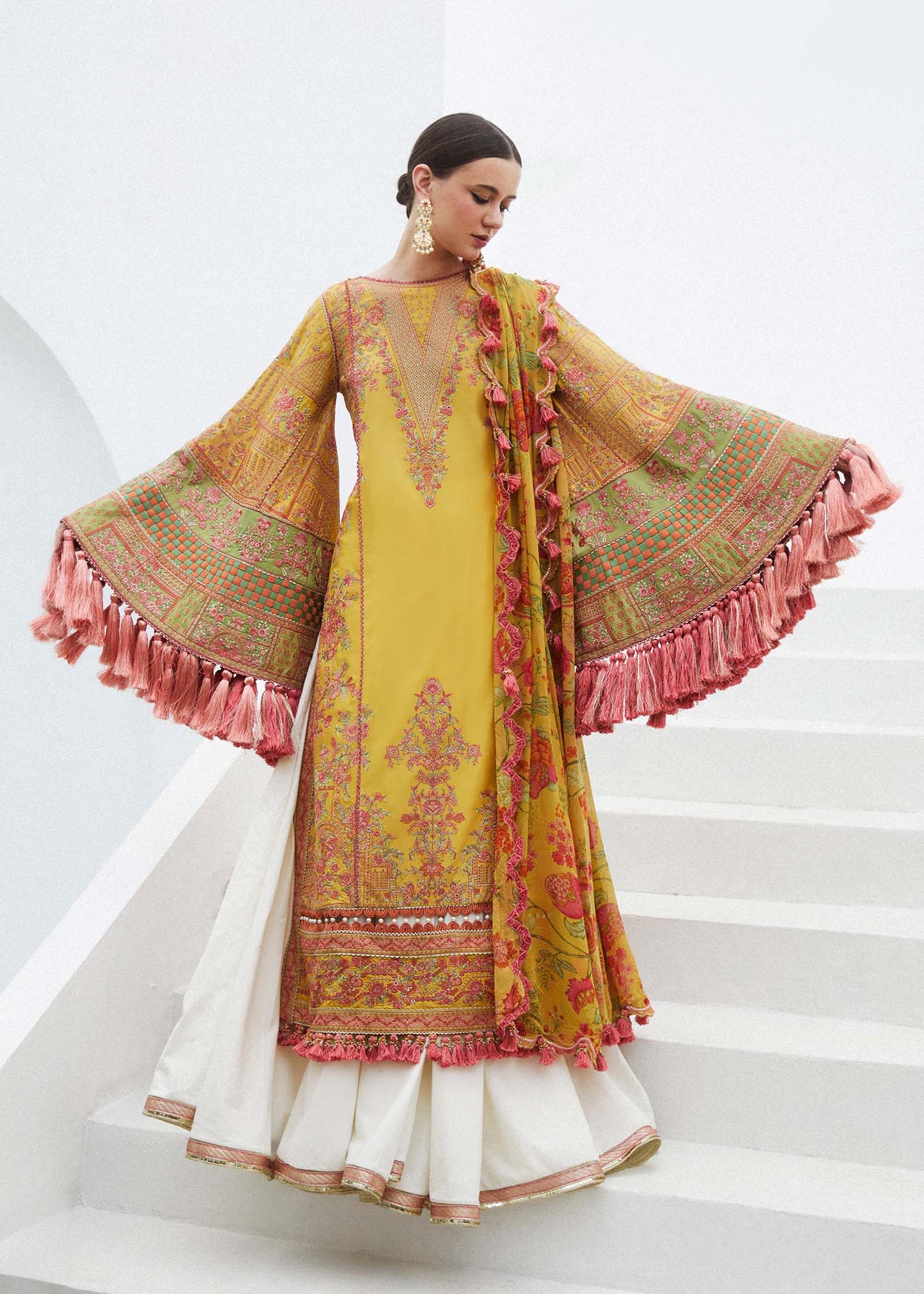 Hussain Rehar | Eid Luxury Lawn SS/24 | EUPHORIA - Waniyas