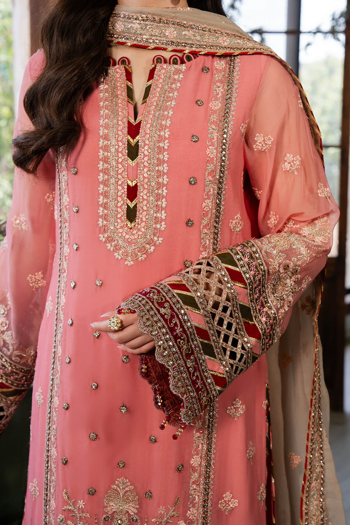 Imrozia Premium | Naina Chiffon | I-189 Aainaa - Ladies Clothes - Maria Faisal