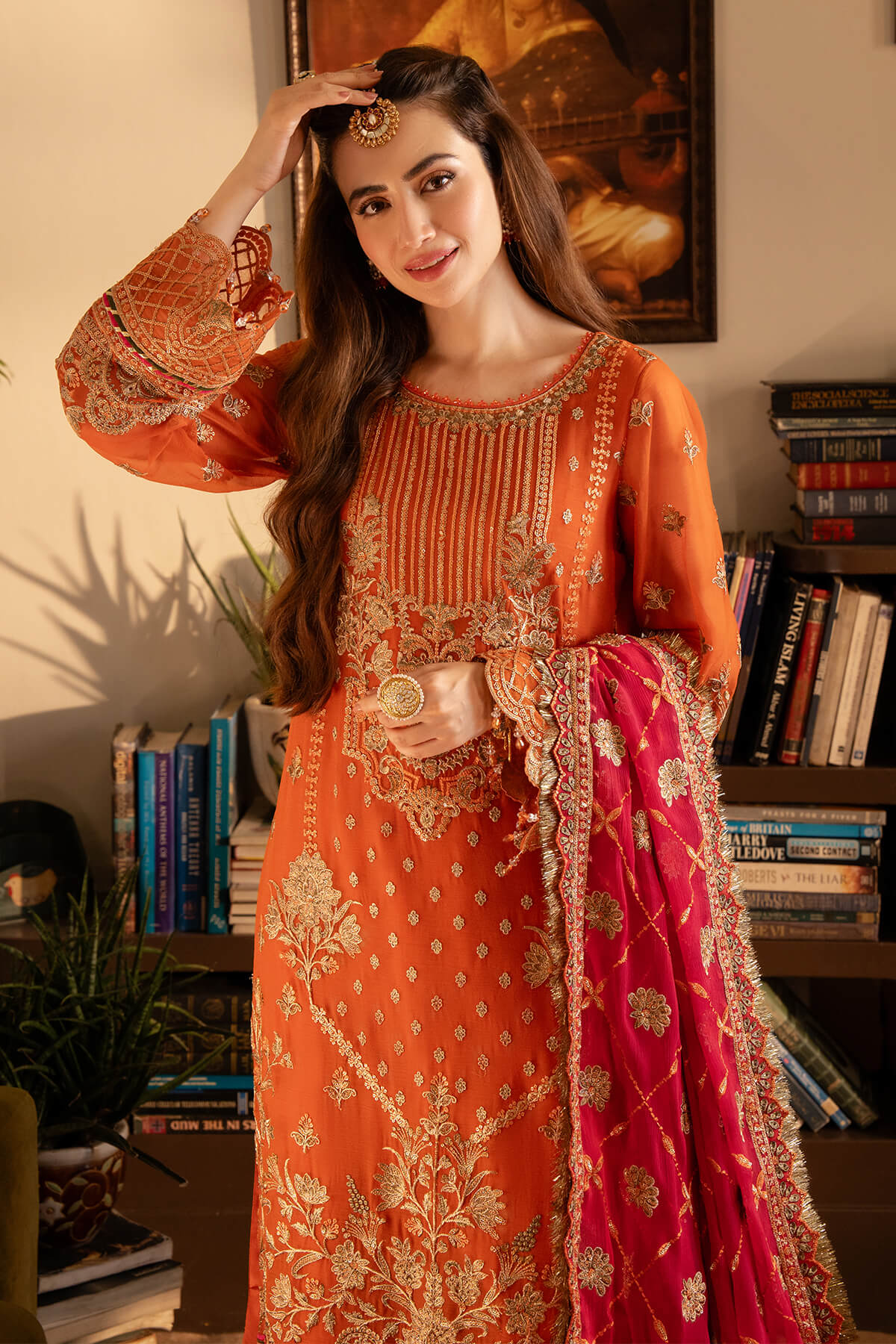 Imrozia Premium | Noor Jahan Formals | I-203 Gul - Ladies Clothes - Maria Faisal