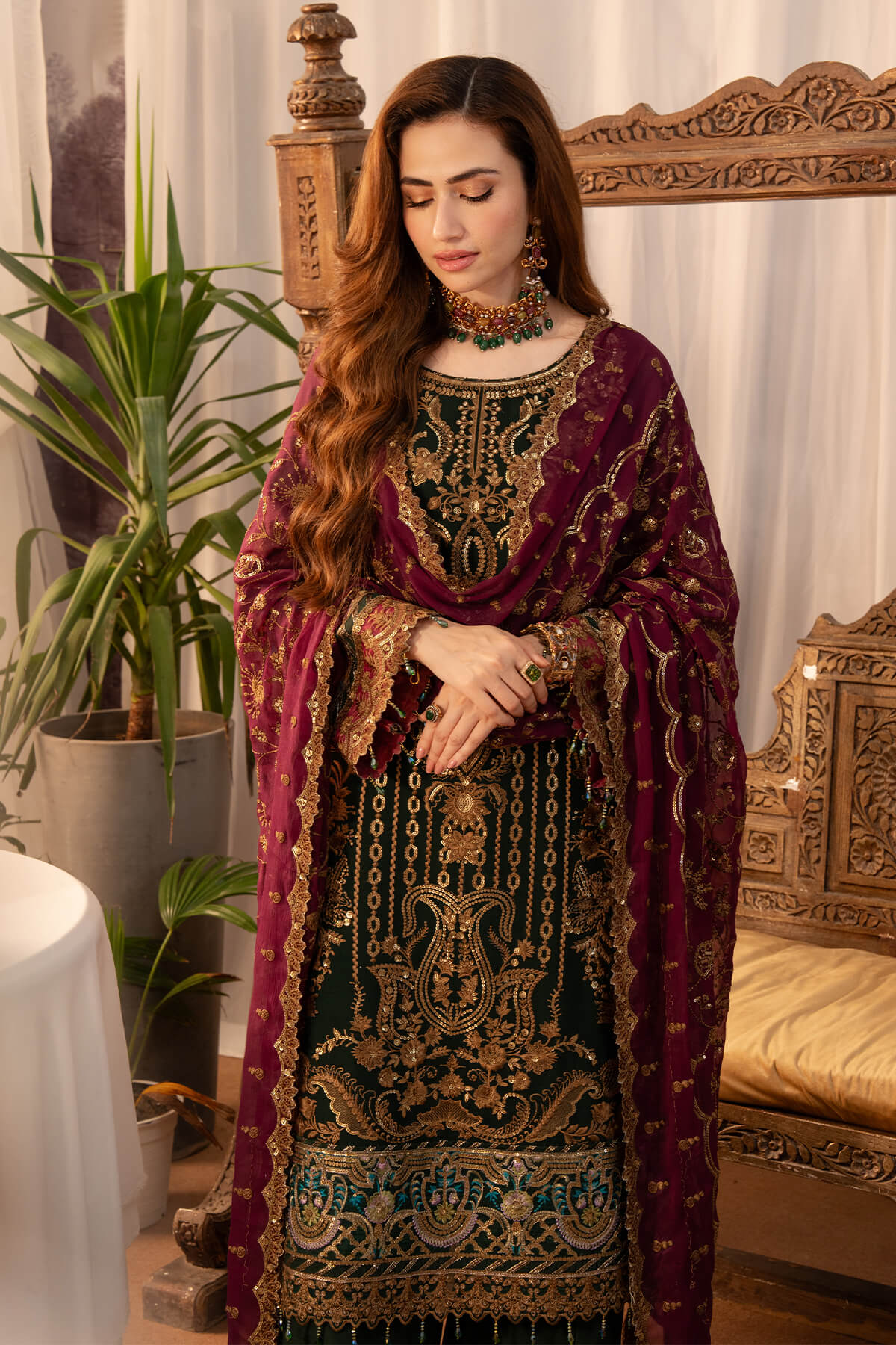 Imrozia Premium | Noor Jahan Formals | I-204 Mehak - Ladies Clothes - Maria Faisal