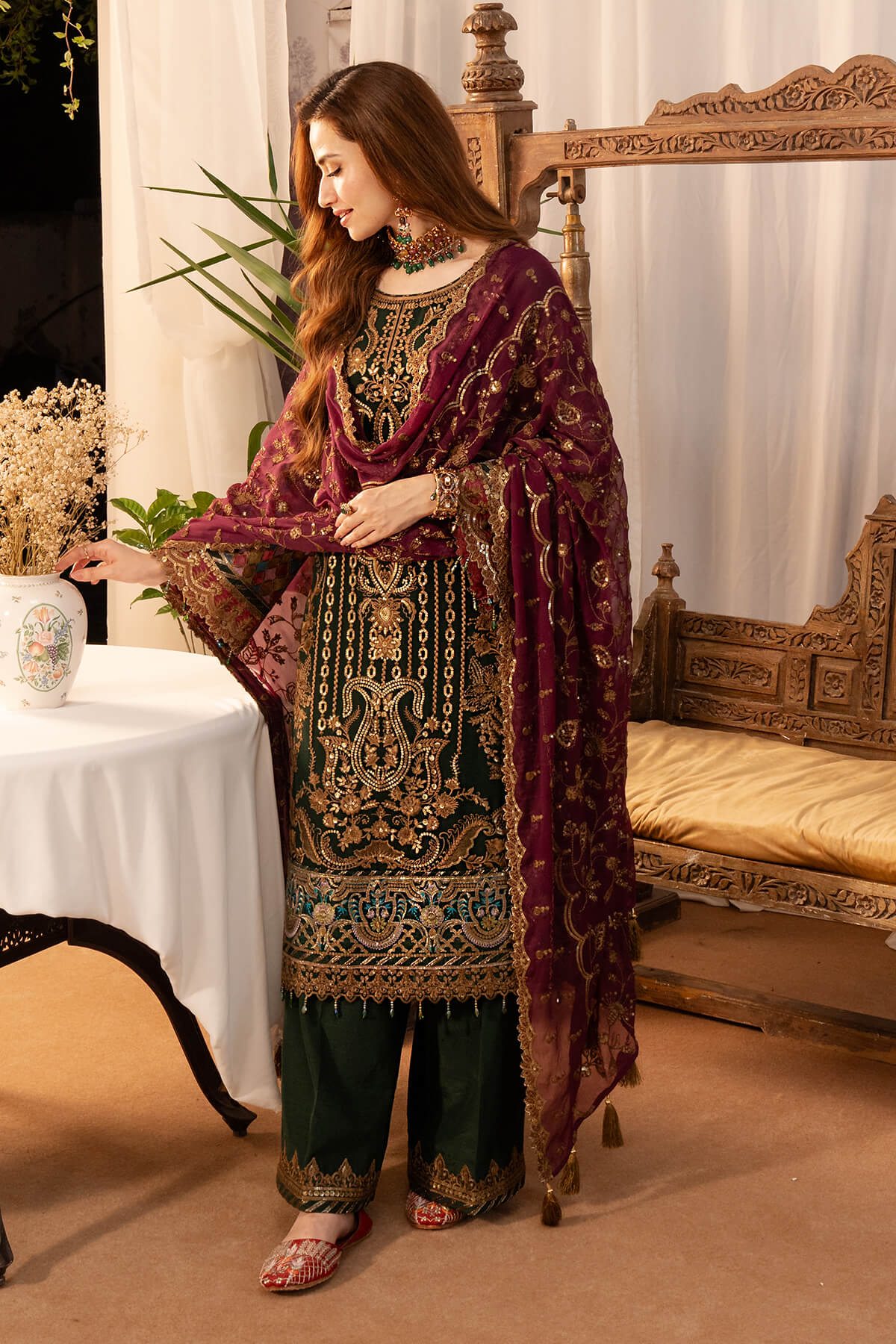 Imrozia Premium | Noor Jahan Formals | I-204 Mehak - Ladies Clothes - Maria Faisal