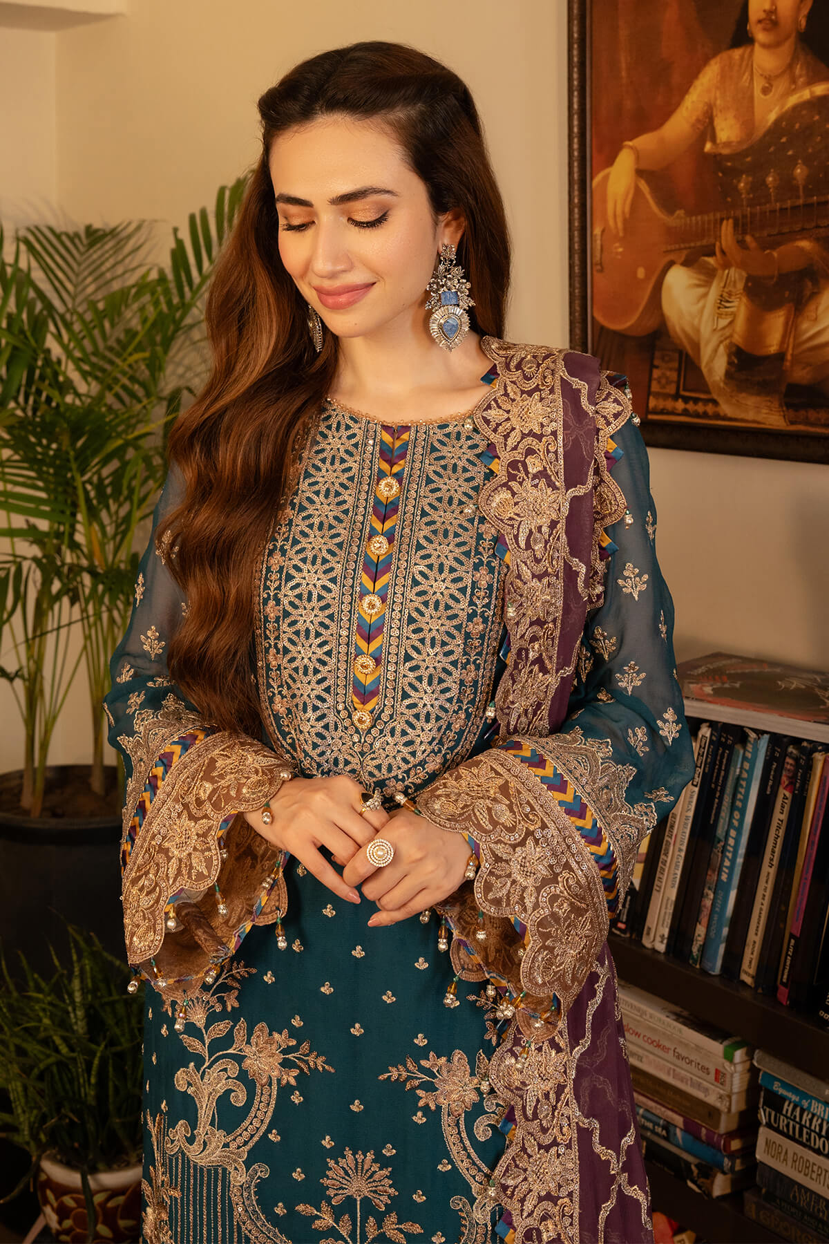 Imrozia Premium | Noor Jahan Formals | I-208 Aaina - Ladies Clothes - Maria Faisal