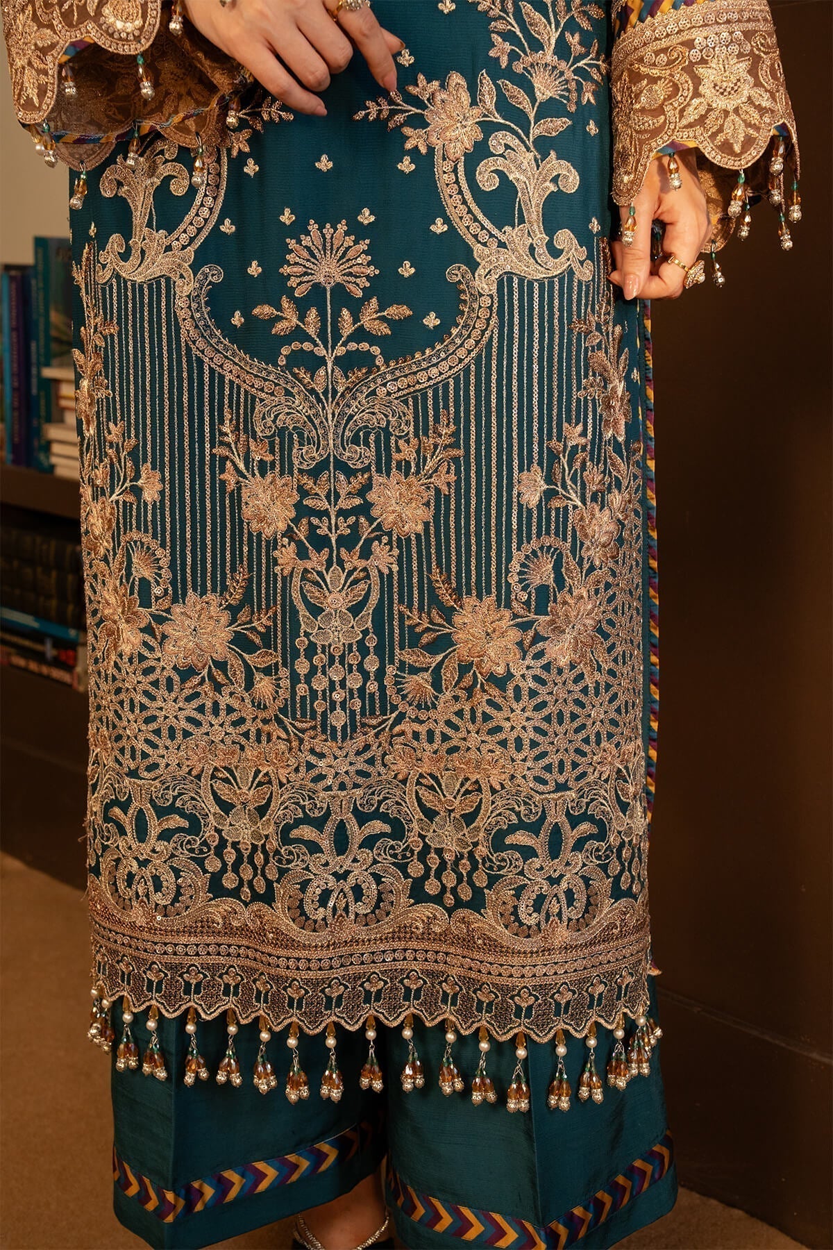 Imrozia Premium | Noor Jahan Formals | I-208 Aaina - Ladies Clothes - Maria Faisal