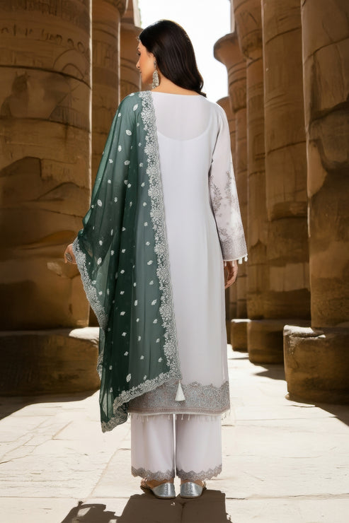 Imrozia Premium | Mehr e Mah | I-240 Selin - Formal Dress - available at Maria Faisal in UK and USA.