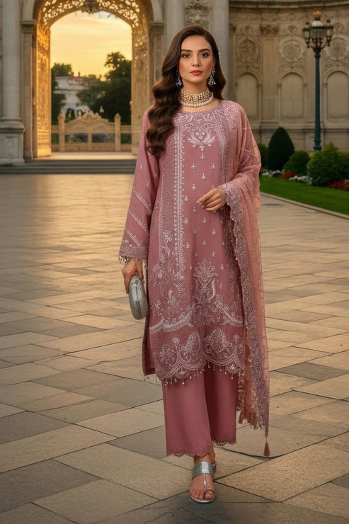 Imrozia Premium | Mehr e Mah | I-247 Aysel - Formal Dress - available at Maria Faisal in UK and USA.