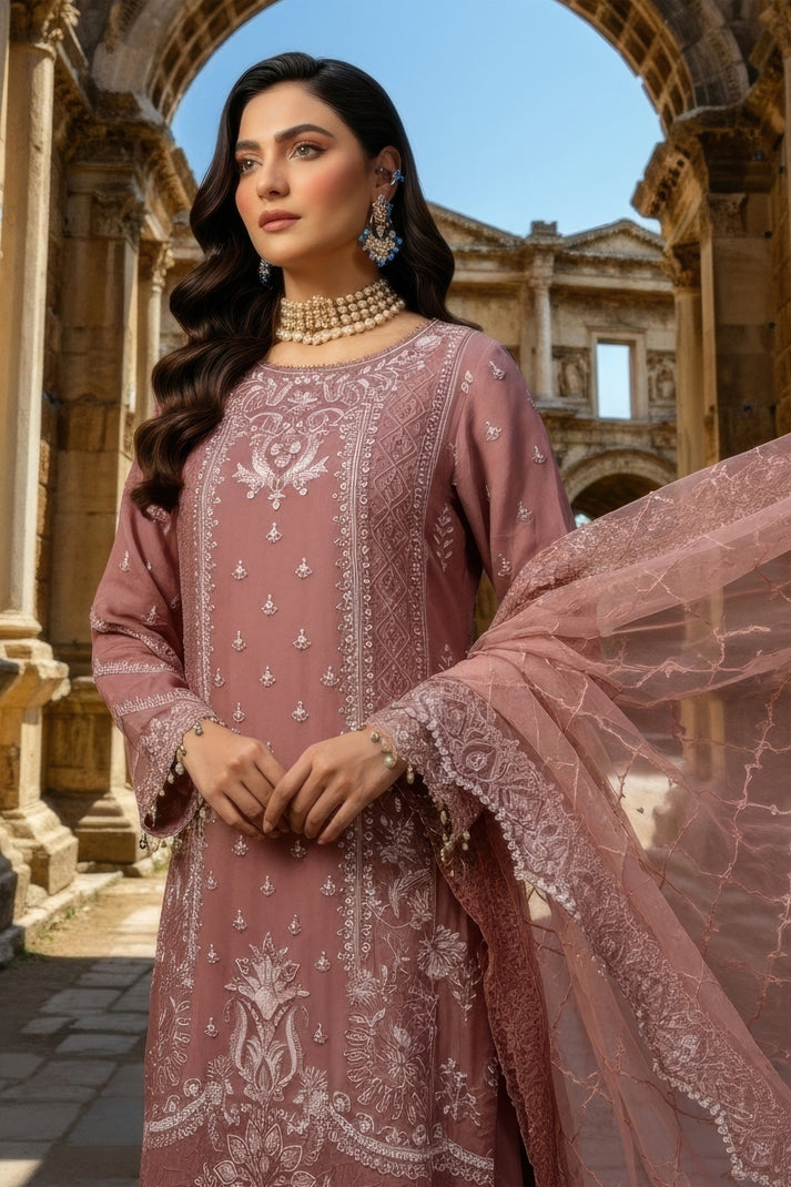 Imrozia Premium | Mehr e Mah | I-247 Aysel - Formal Dress - available at Maria Faisal in UK and USA.