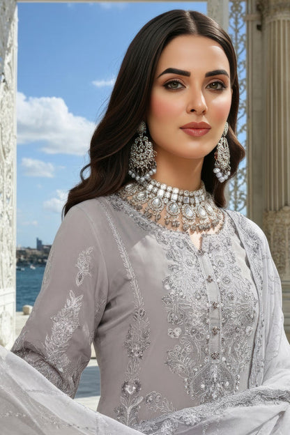 Imrozia Premium | Mehr e Mah | I-248 Feray - Formal Dress - available at Maria Faisal in UK and USA.
