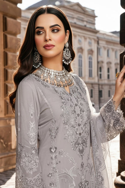 Imrozia Premium | Mehr e Mah | I-248 Feray - Formal Dress - available at Maria Faisal in UK and USA.
