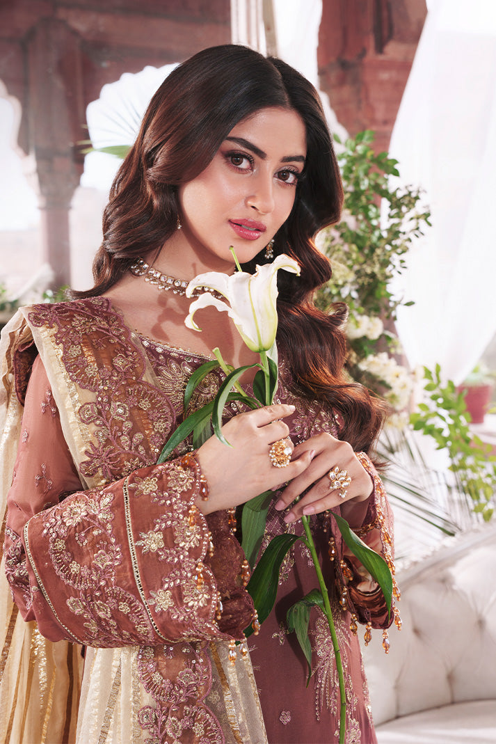 Imrozia Premium | Sajal Bridals | I-261 Zameen - Bridal Dress - available at Maria Faisal in UK and USA.