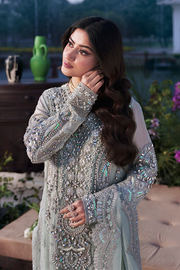 Imrozia Premium | Sajal Bridals | I-264 Chamak - Bridal Dress - available at Maria Faisal in UK and USA.