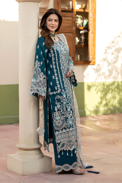 Imrozia Premium | Baad e Saba | I-267 Zarqash - Formal Dress - available at Maria Faisal in UK and USA.