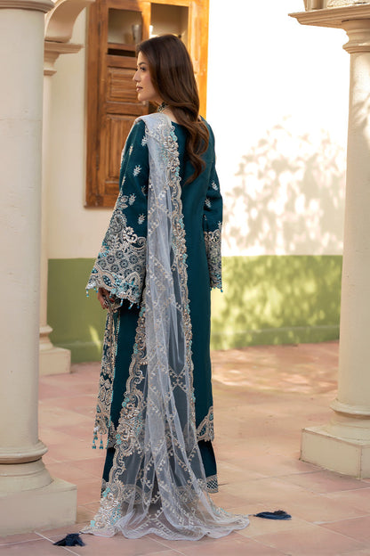 Imrozia Premium | Baad e Saba | I-267 Zarqash - Formal Dress - available at Maria Faisal in UK and USA.