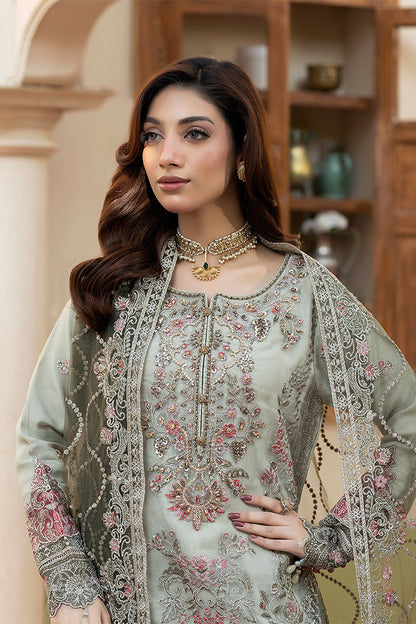 Imrozia Premium | Baad e Saba | I-268 Narmeen - Formal Dress - available at Maria Faisal in UK and USA.
