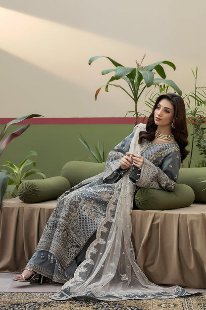 Imrozia Premium | Baad e Saba | I-269 Sukoon - Formal Dress - available at Maria Faisal in UK and USA.
