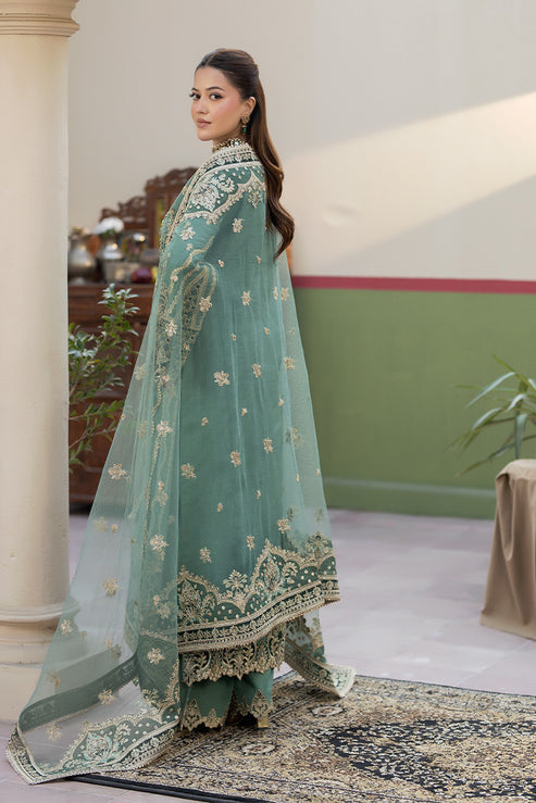 Imrozia Premium | Baad e Saba | I-271 Rimal - Formal Dress - available at Maria Faisal in UK and USA.