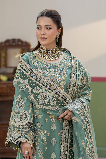 Imrozia Premium | Baad e Saba | I-271 Rimal - Formal Dress - available at Maria Faisal in UK and USA.