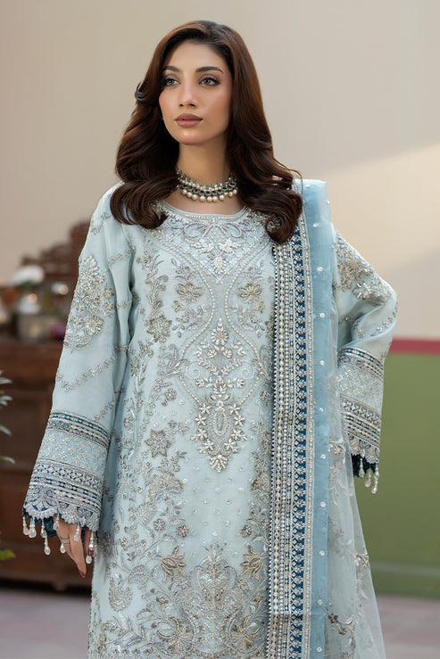 Imrozia Premium | Baad e Saba | I-272 Aylaan - Formal Dress - available at Maria Faisal in UK and USA.