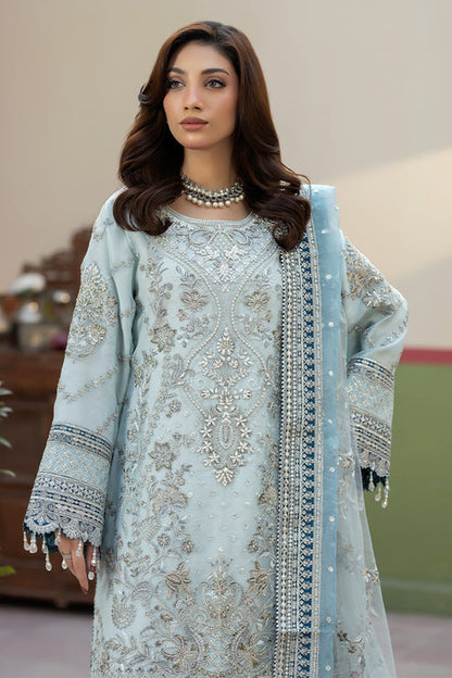 Imrozia Premium | Baad e Saba | I-272 Aylaan - Formal Dress - available at Maria Faisal in UK and USA.